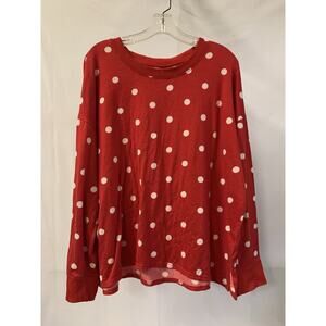 Joyspun Red White Polka Dot Pajama Set Size Xxl